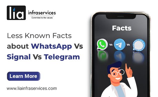 Less Known Facts about Whatsapp Vs Signal Vs Telegram