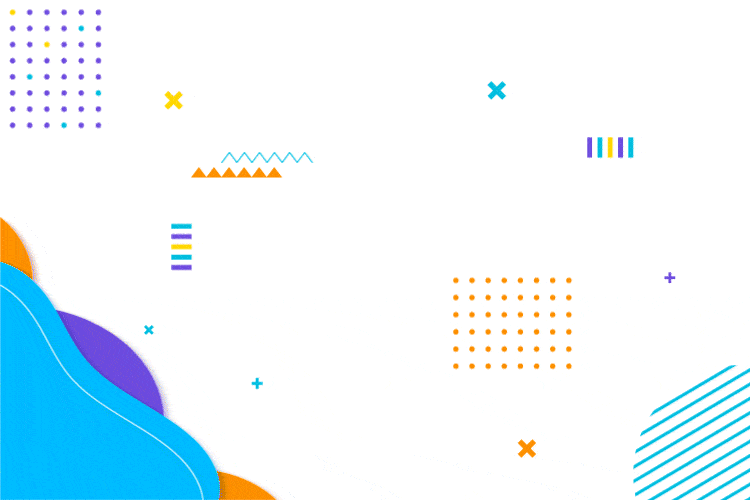 Rounded, organic shapes - Mobile app development company