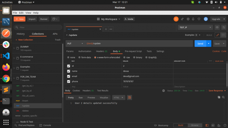 How to set a Post Request Using Postman API for Android & iOS ...